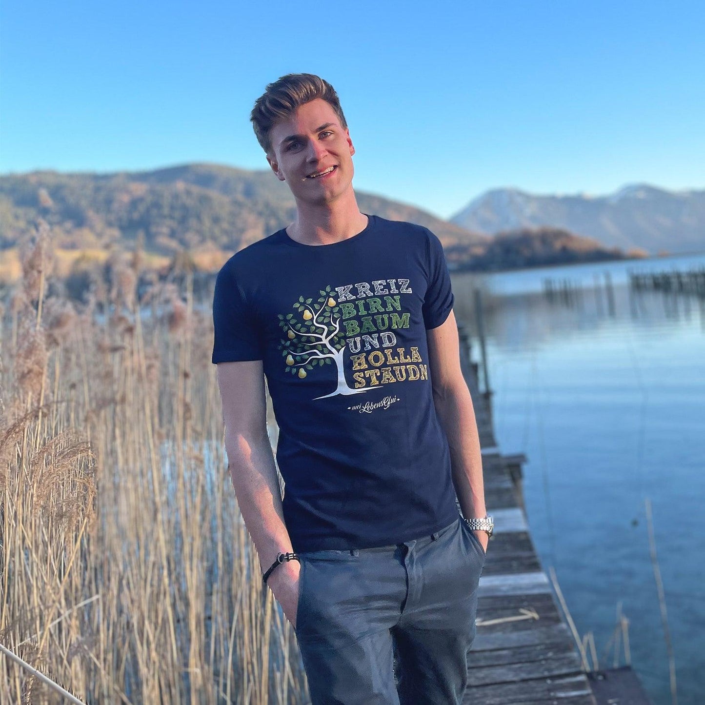 Herren T-Shirt "Kreizbirnbaum"