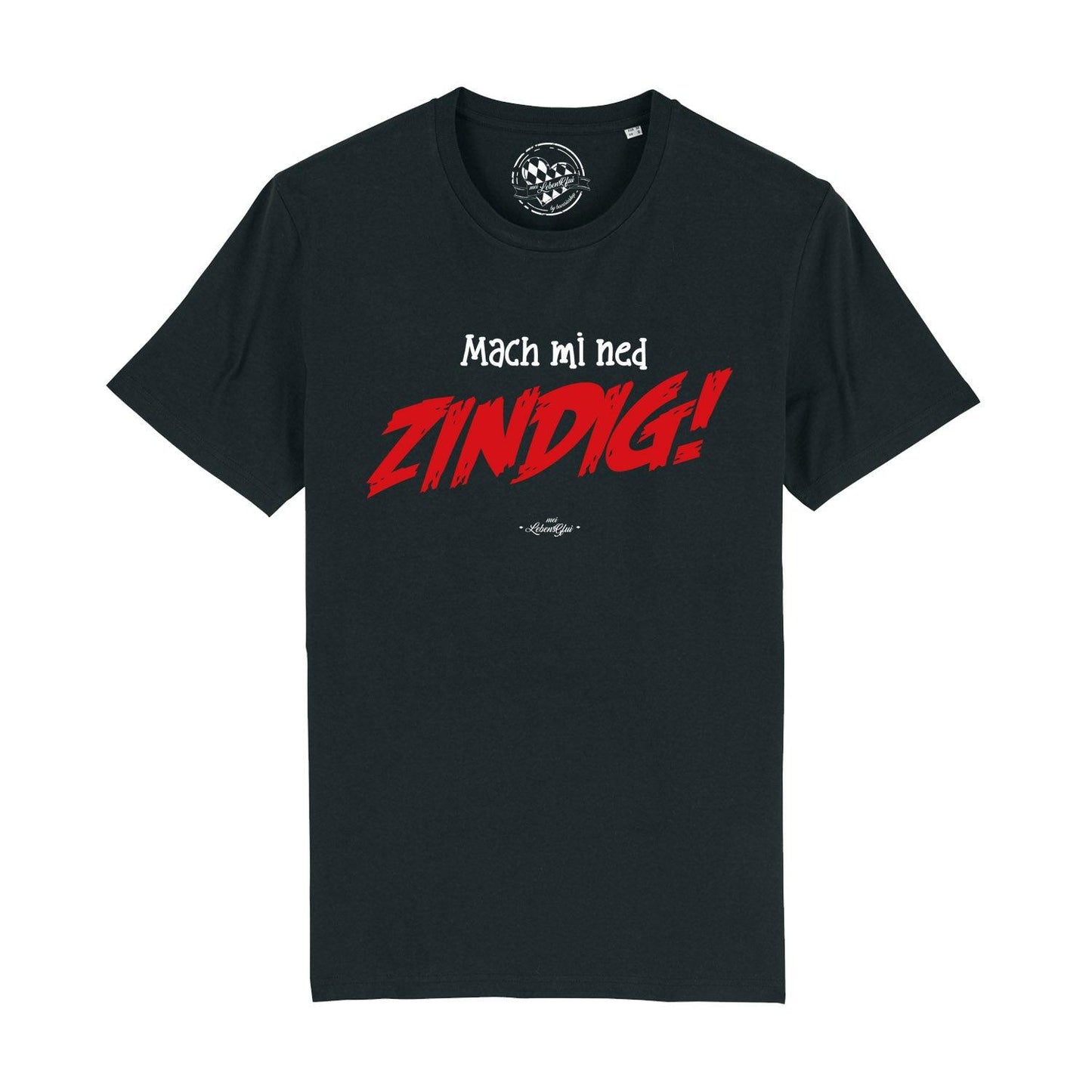 Herren T-Shirt "Mach mi ned zindig!"