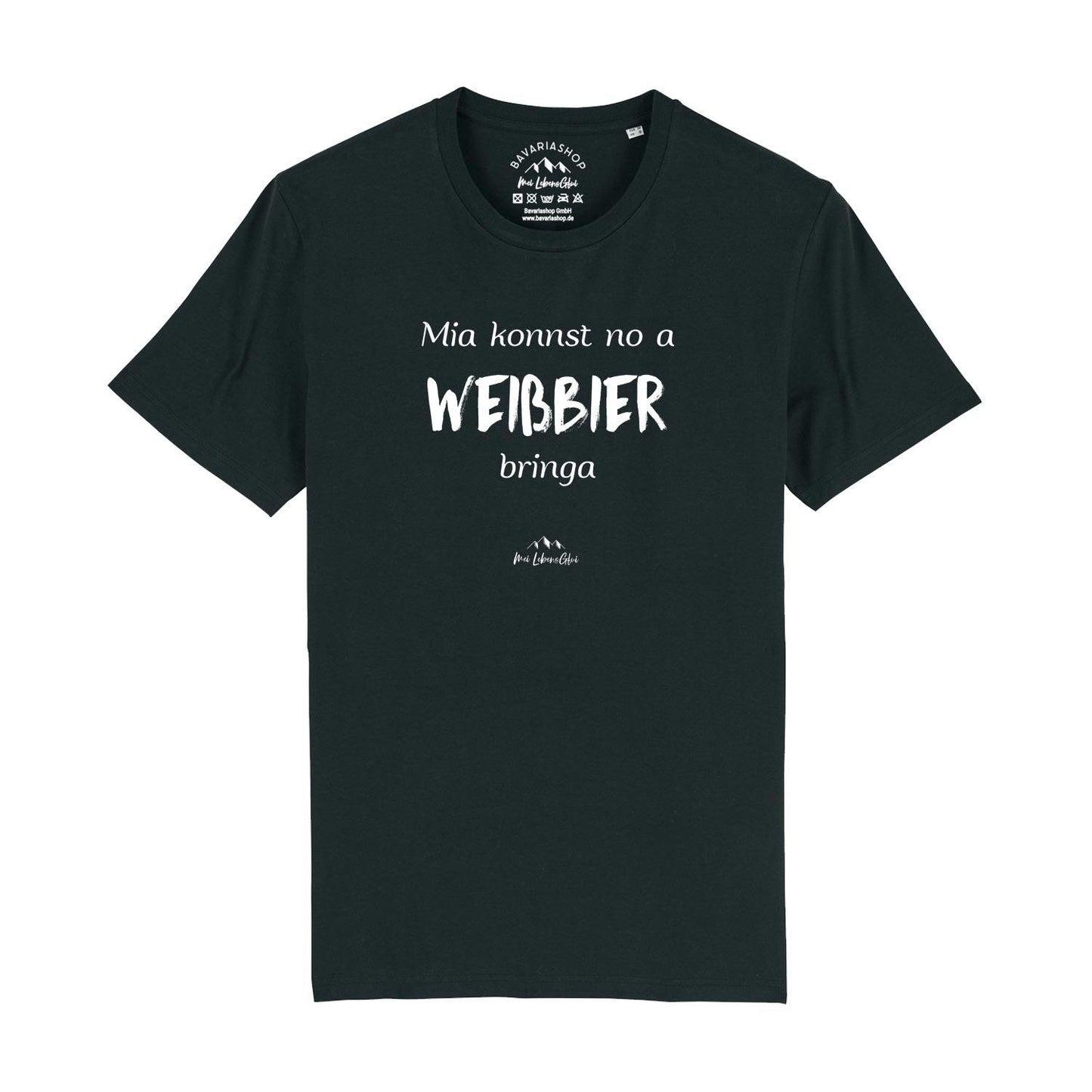 Herren T-Shirt "Mia konnst no a WeiÃƒÅ¸bier bringa"