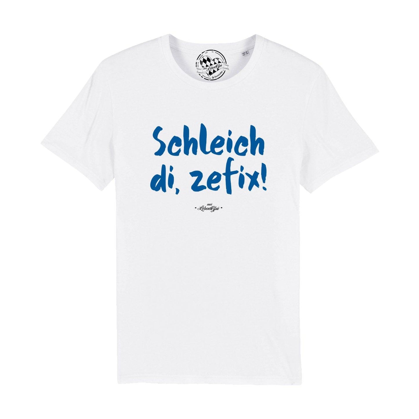 Herren T-Shirt "Schleich di, zefix!"
