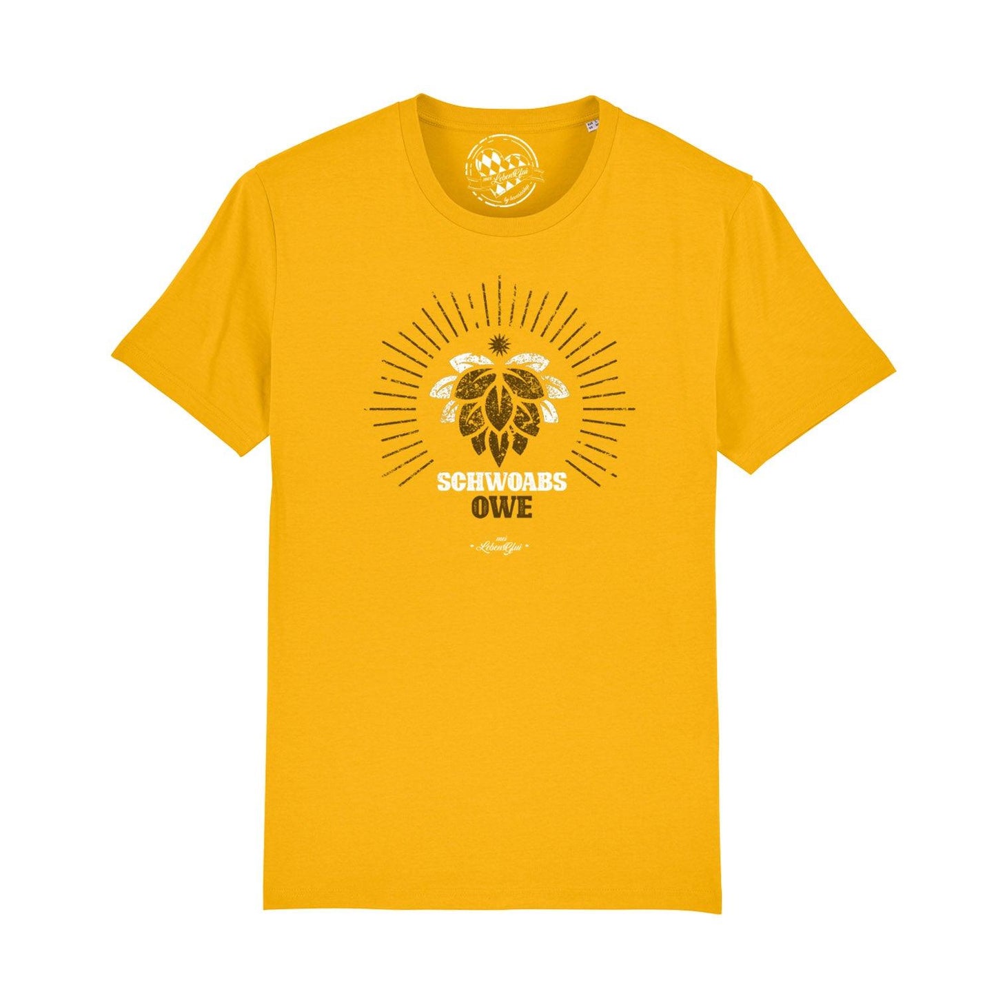Herren T-Shirt "Schwoabs owe"