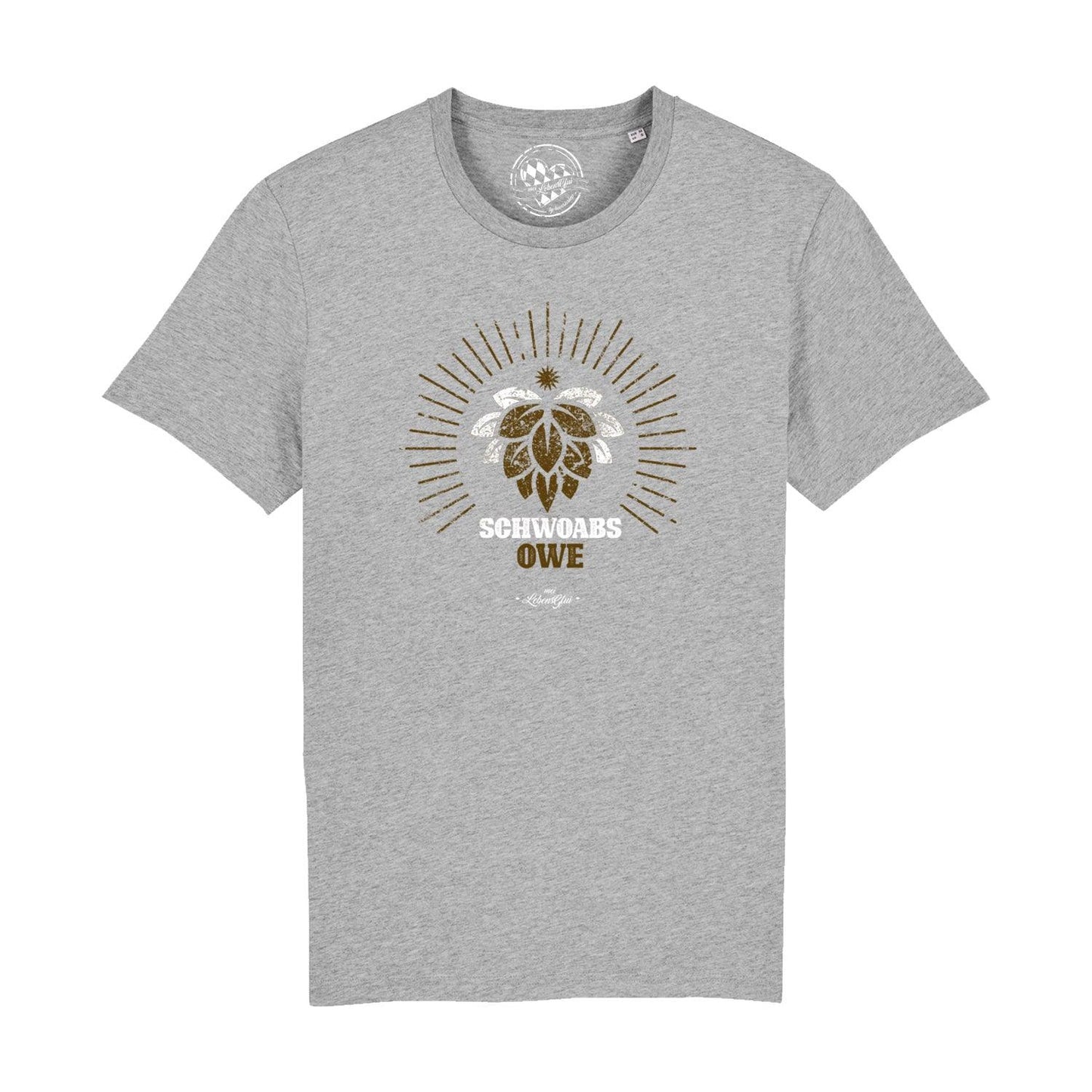Herren T-Shirt "Schwoabs owe"