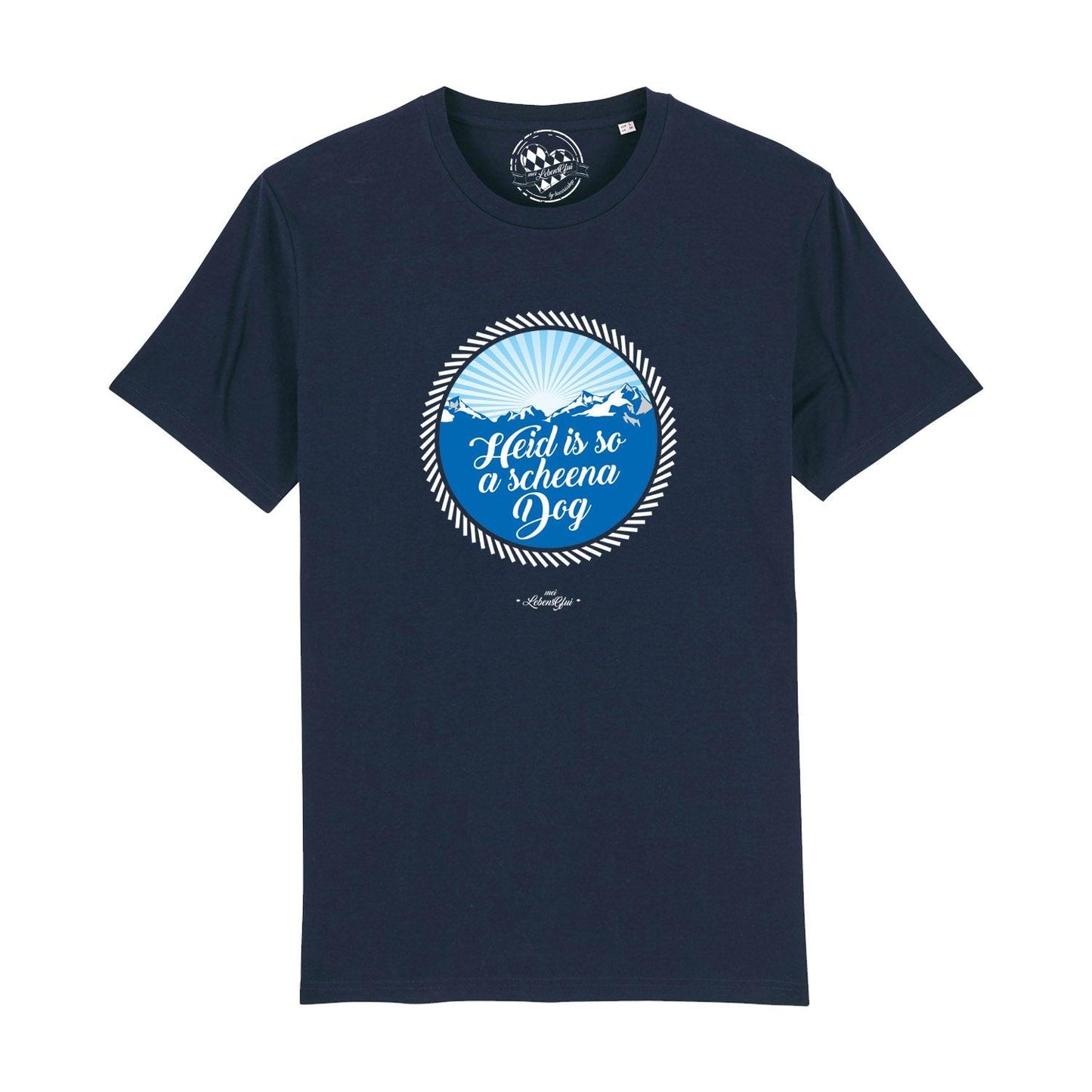 Herren T-Shirt "So a scheena Dog"