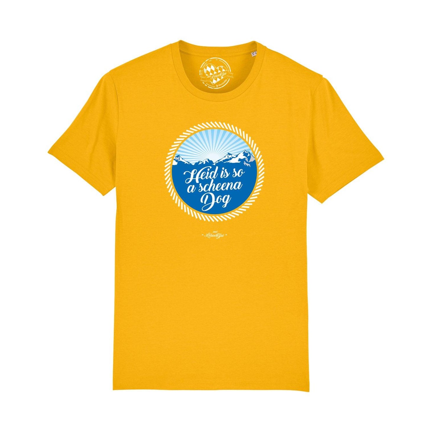 Herren T-Shirt "So a scheena Dog"