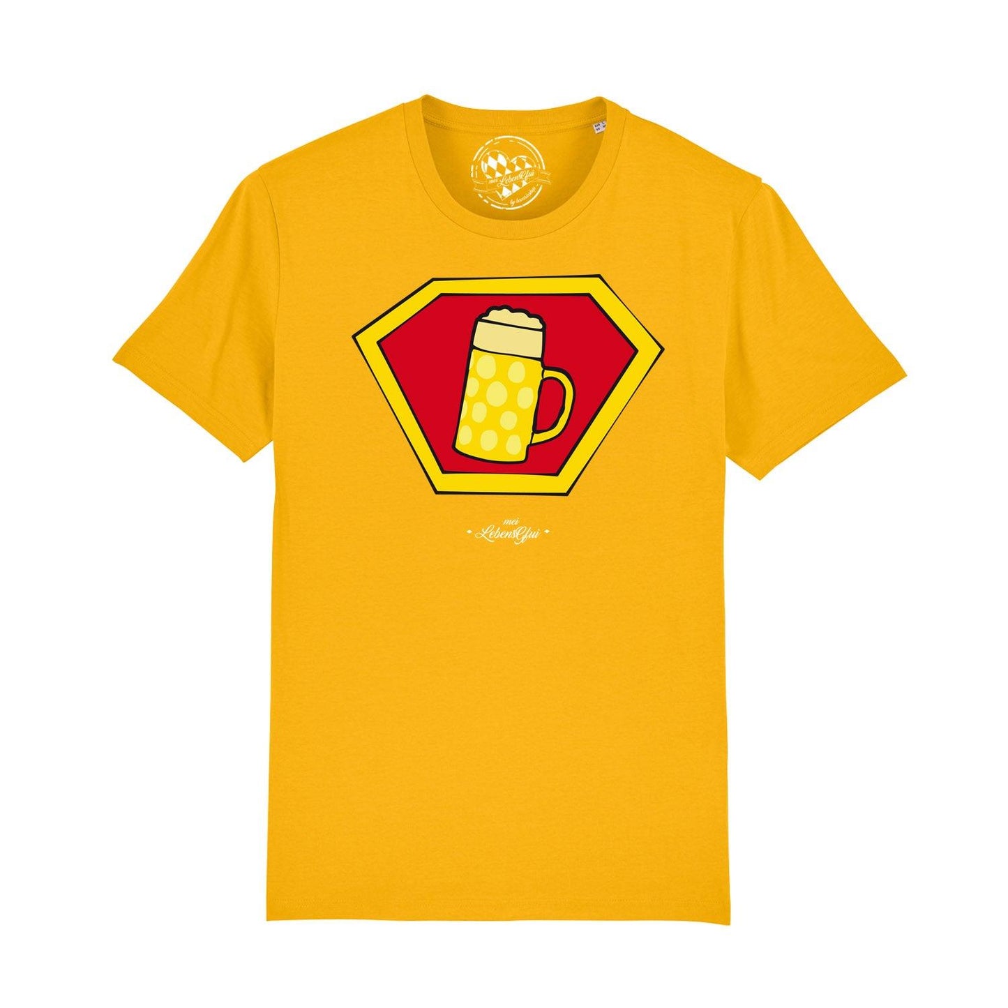 Herren T-Shirt "Super-Bierkrug"
