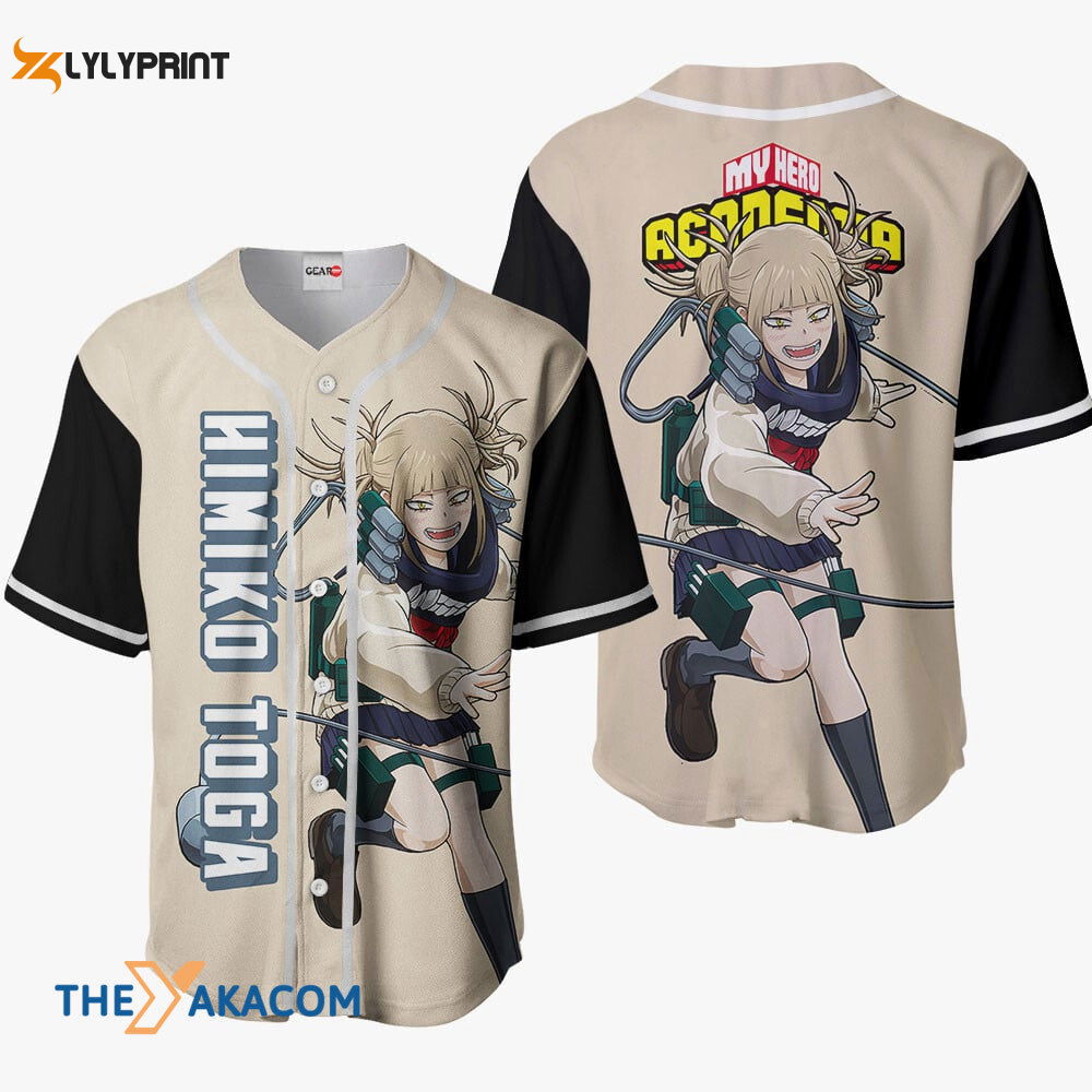 Himiko Toga My Hero Academia Anime Gift Christmas For Fan Baseball Jersey Shirt - lylyprint.com