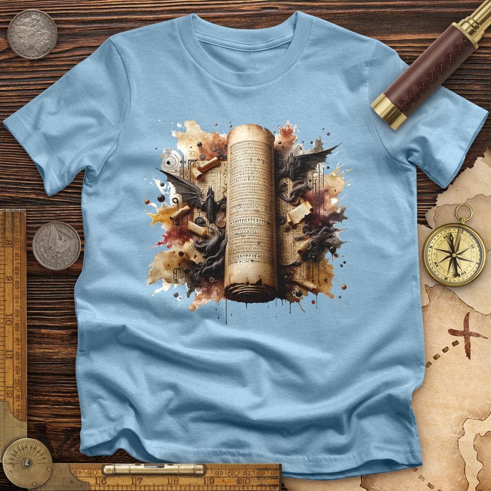 Aged Parchment Scroll T-Shirt