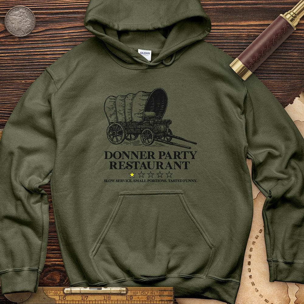 Donner Party Restaurant Review Hoodie