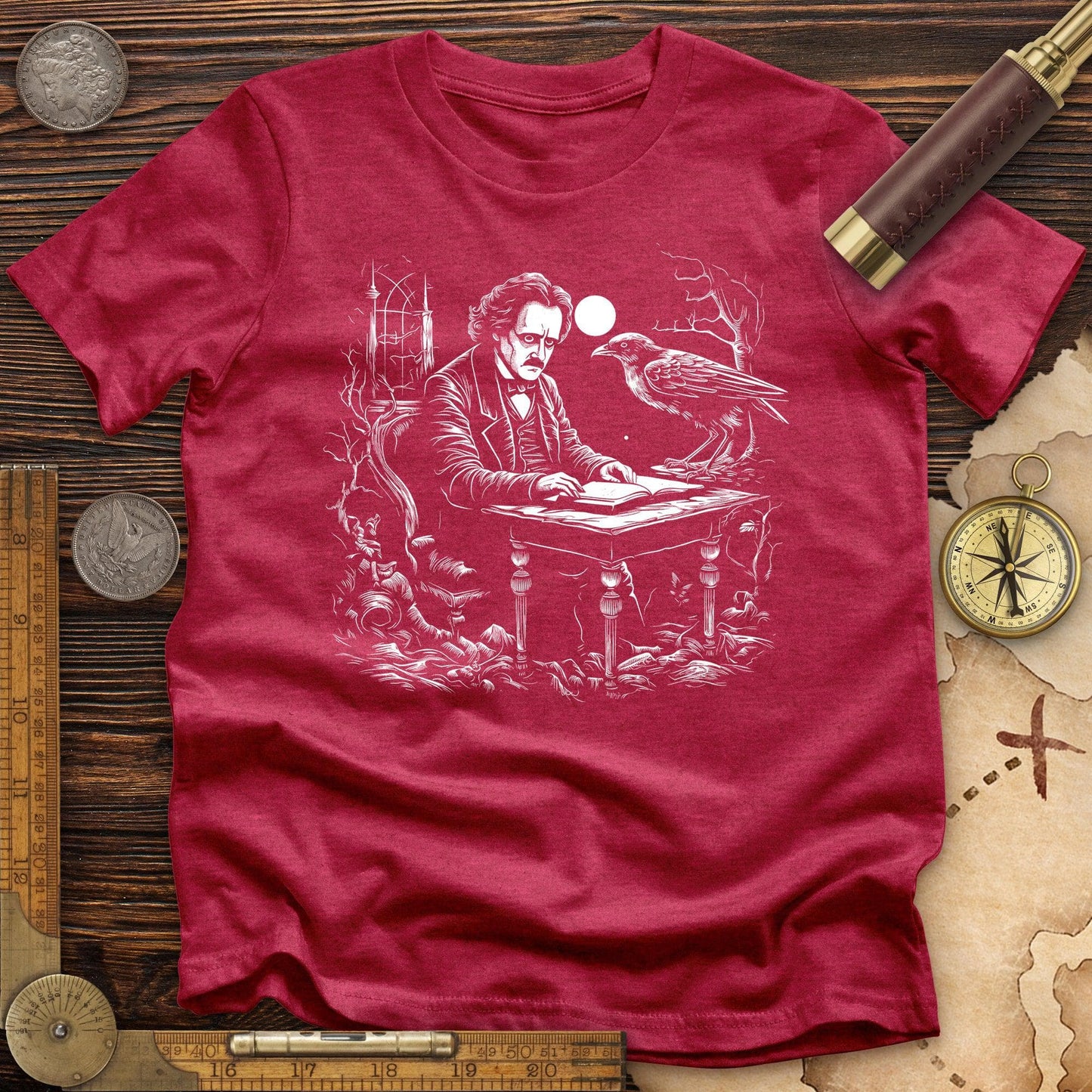 Edgar Allan Poe Premium Quality Tee