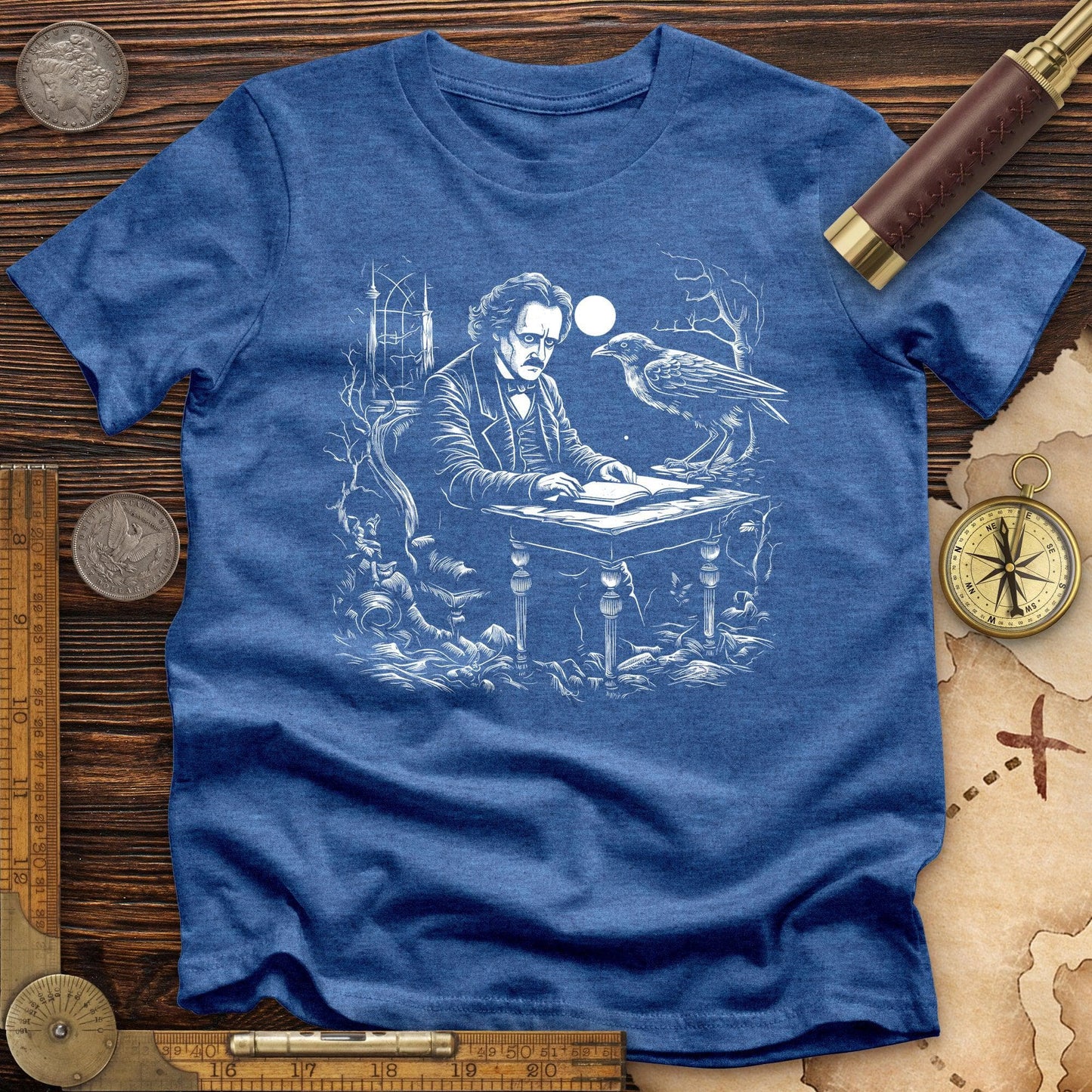 Edgar Allan Poe Premium Quality Tee