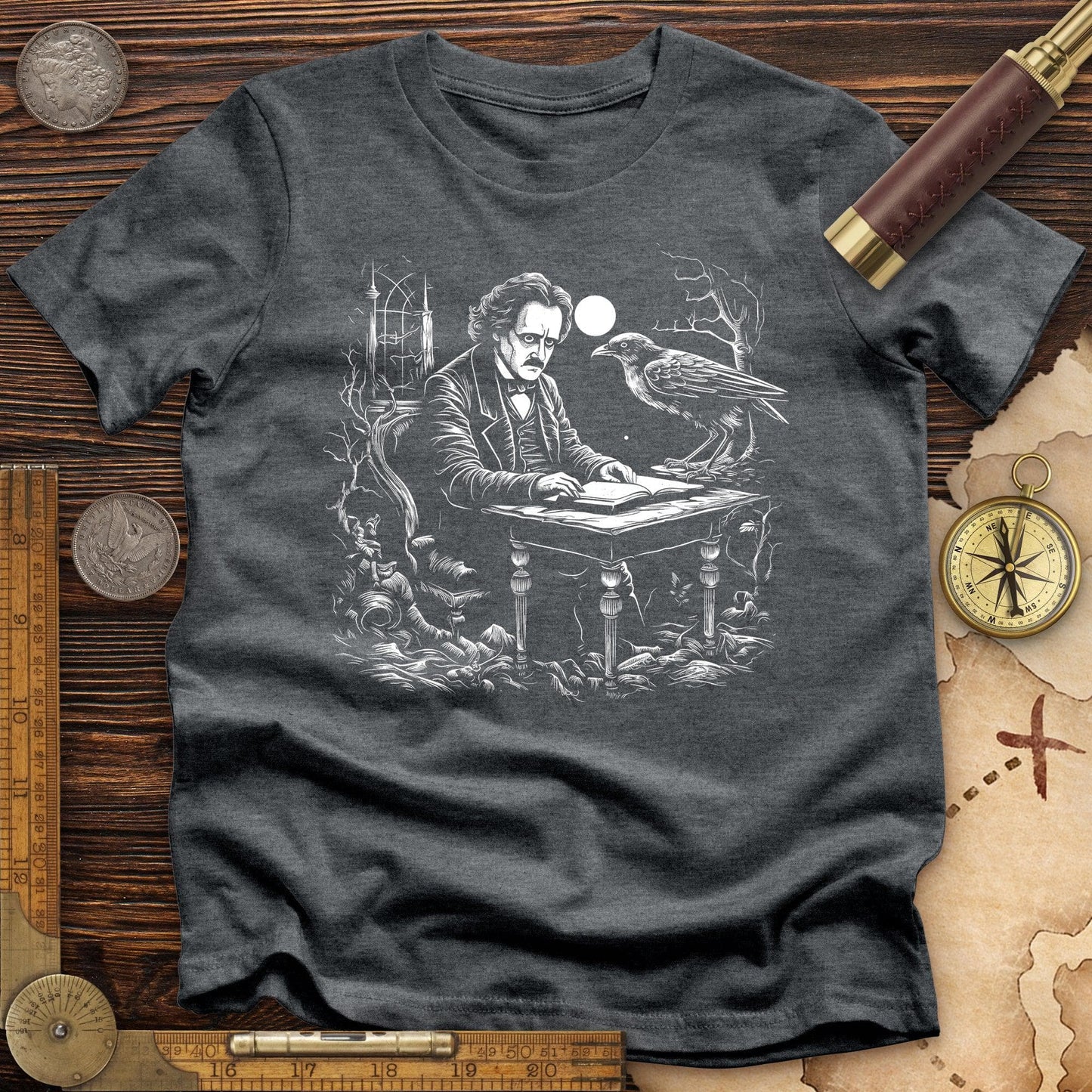 Edgar Allan Poe Premium Quality Tee