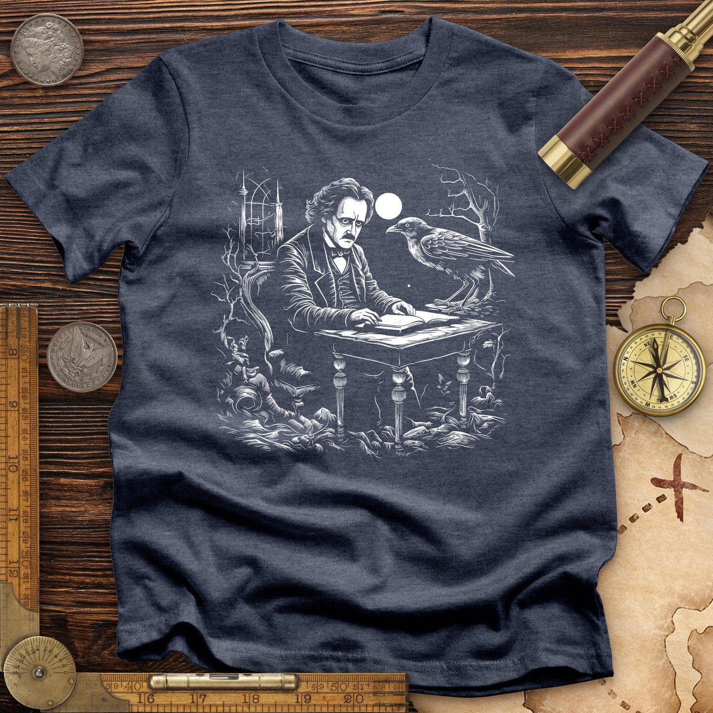 Edgar Allan Poe Premium Quality Tee