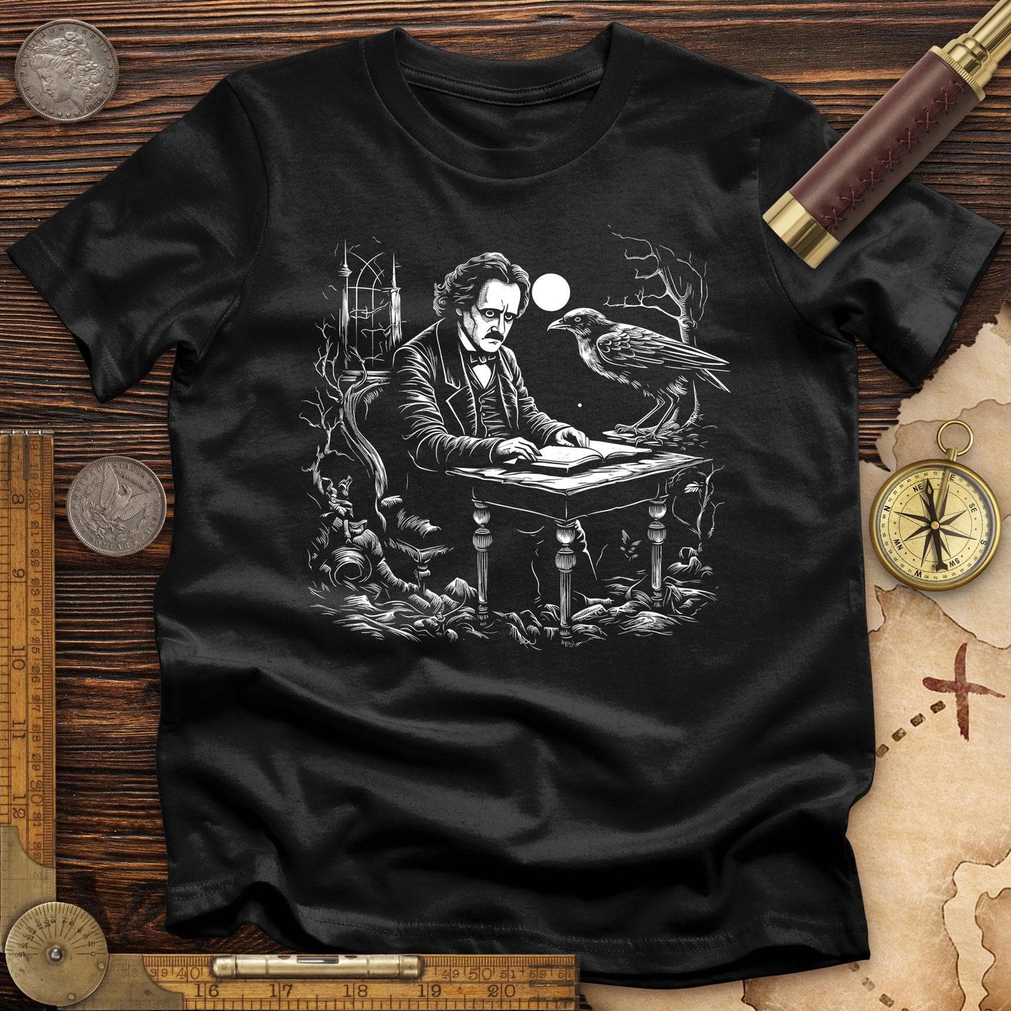 Edgar Allan Poe Premium Quality Tee