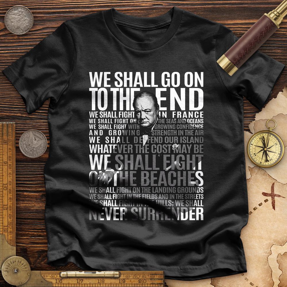 Fight On The Seas And Beaches Premium Quality Tee