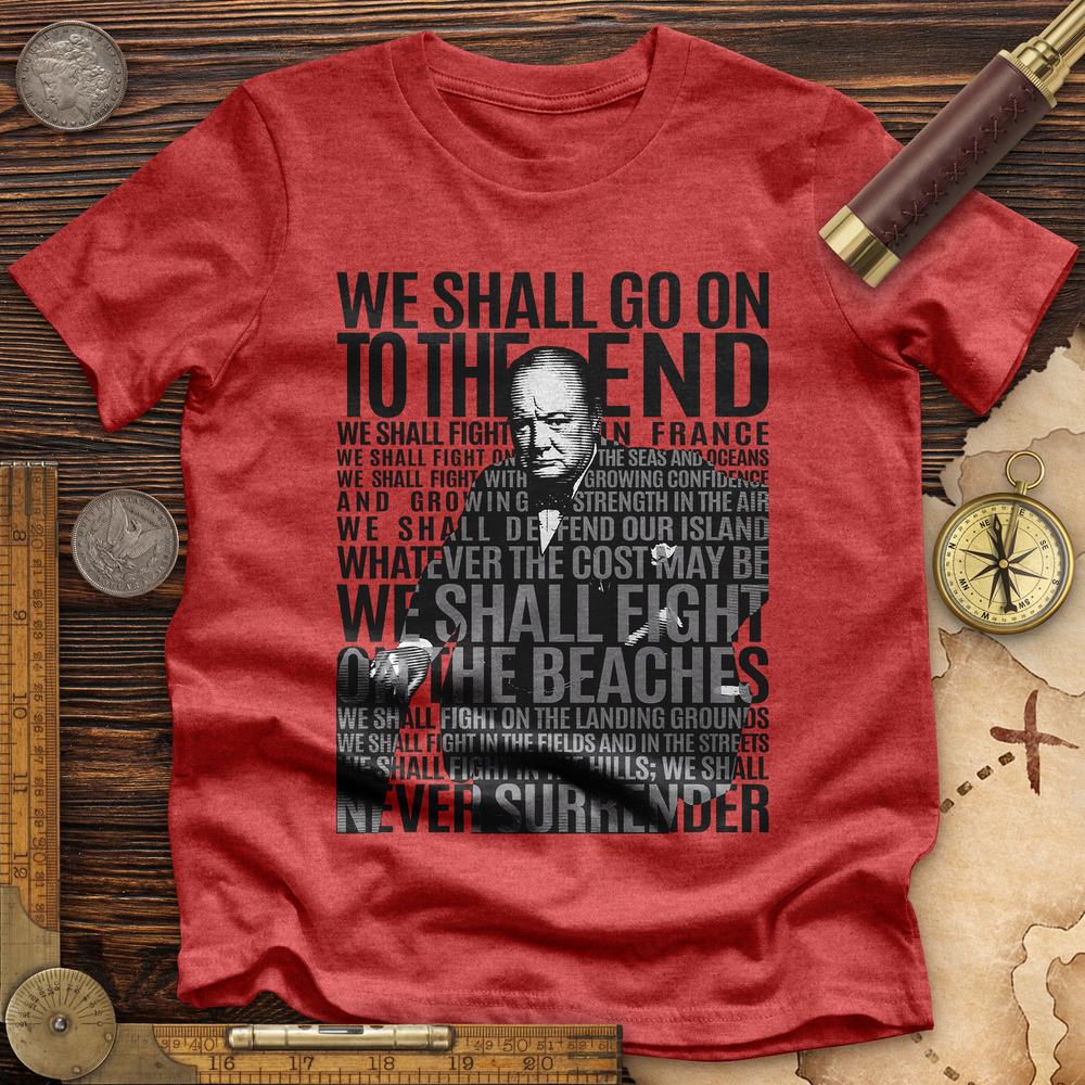 Fight On The Seas And Beaches Premium Quality Tee