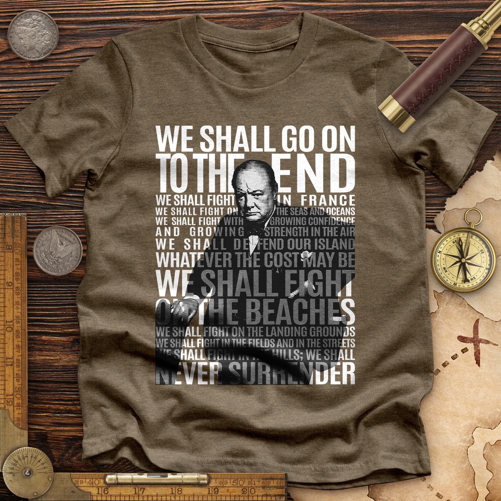 Fight On The Seas And Beaches Premium Quality Tee
