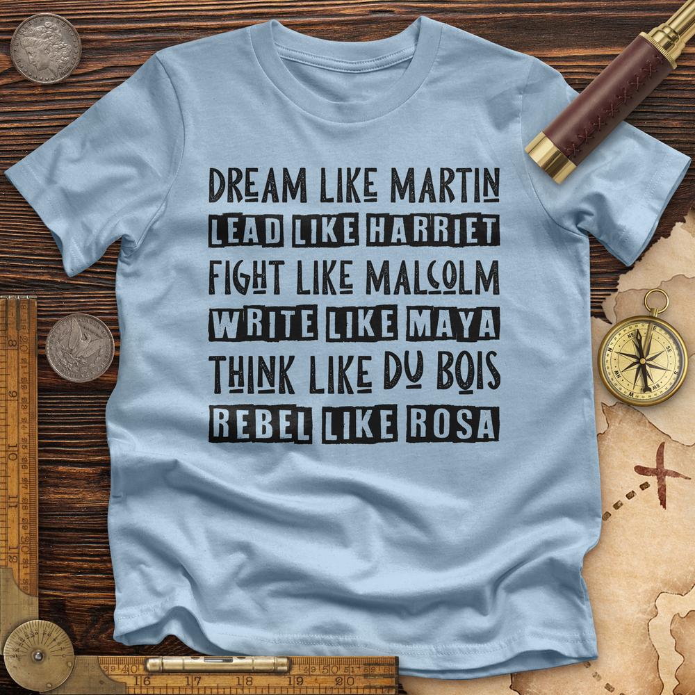 Fight Think Rebel High Quality Tee