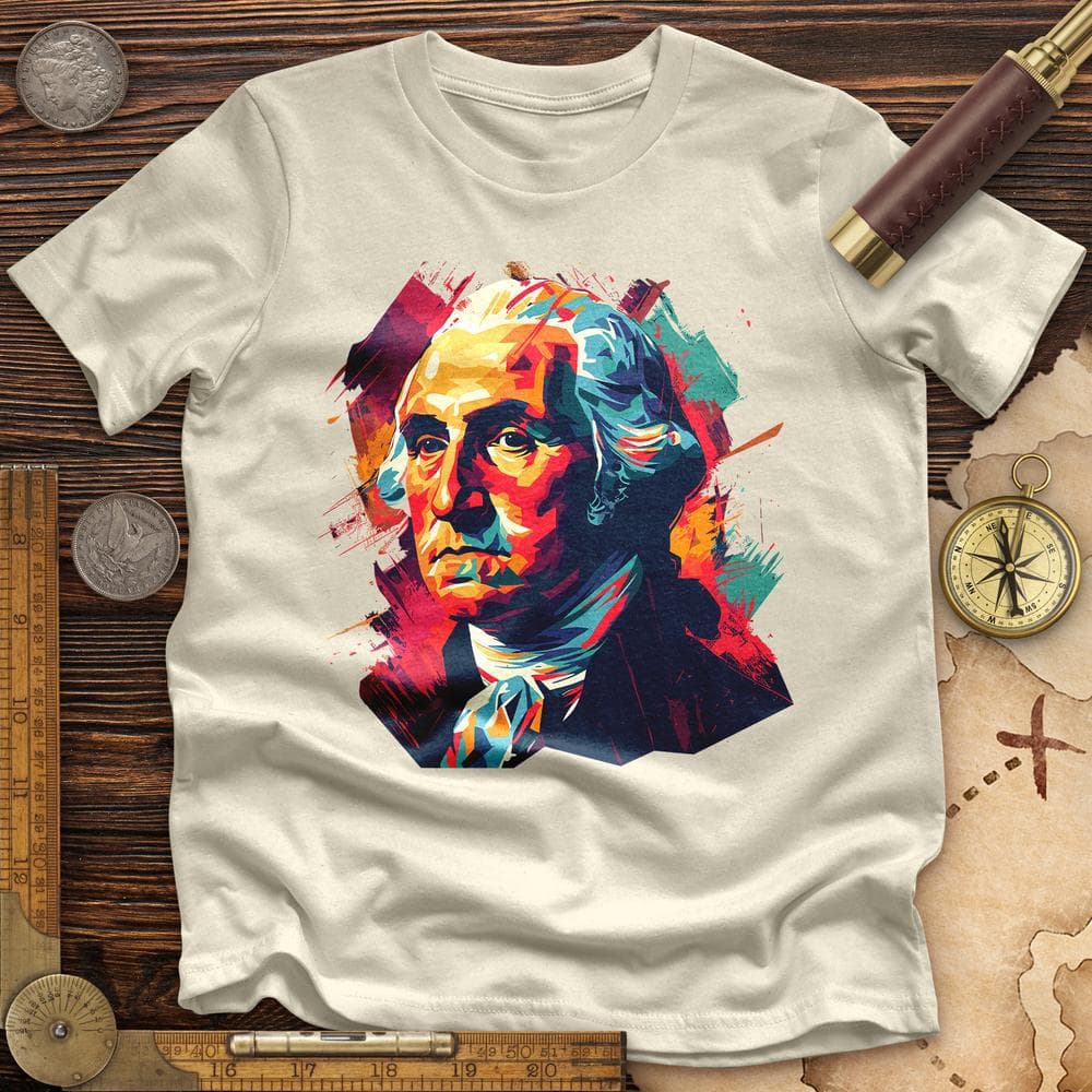 George Washington Vibrant Premium QualityTee