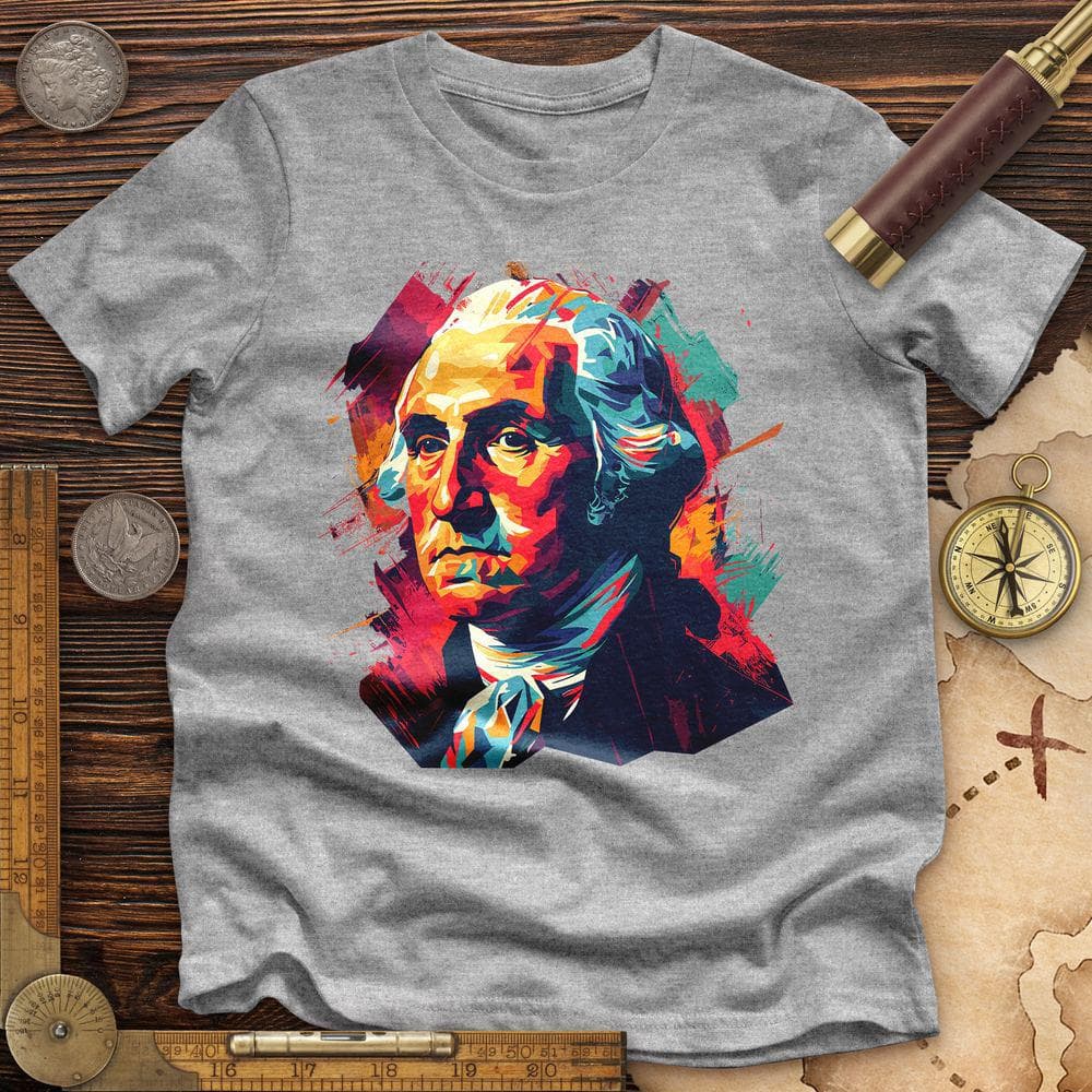 George Washington Vibrant Premium QualityTee
