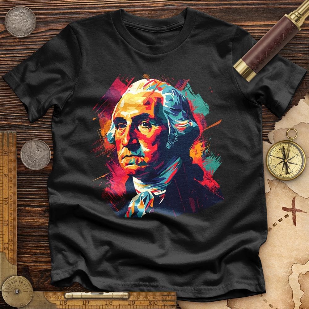 George Washington Vibrant Premium QualityTee
