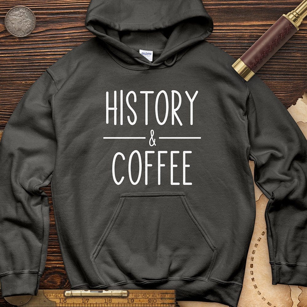 History And Coffee Hoodie
