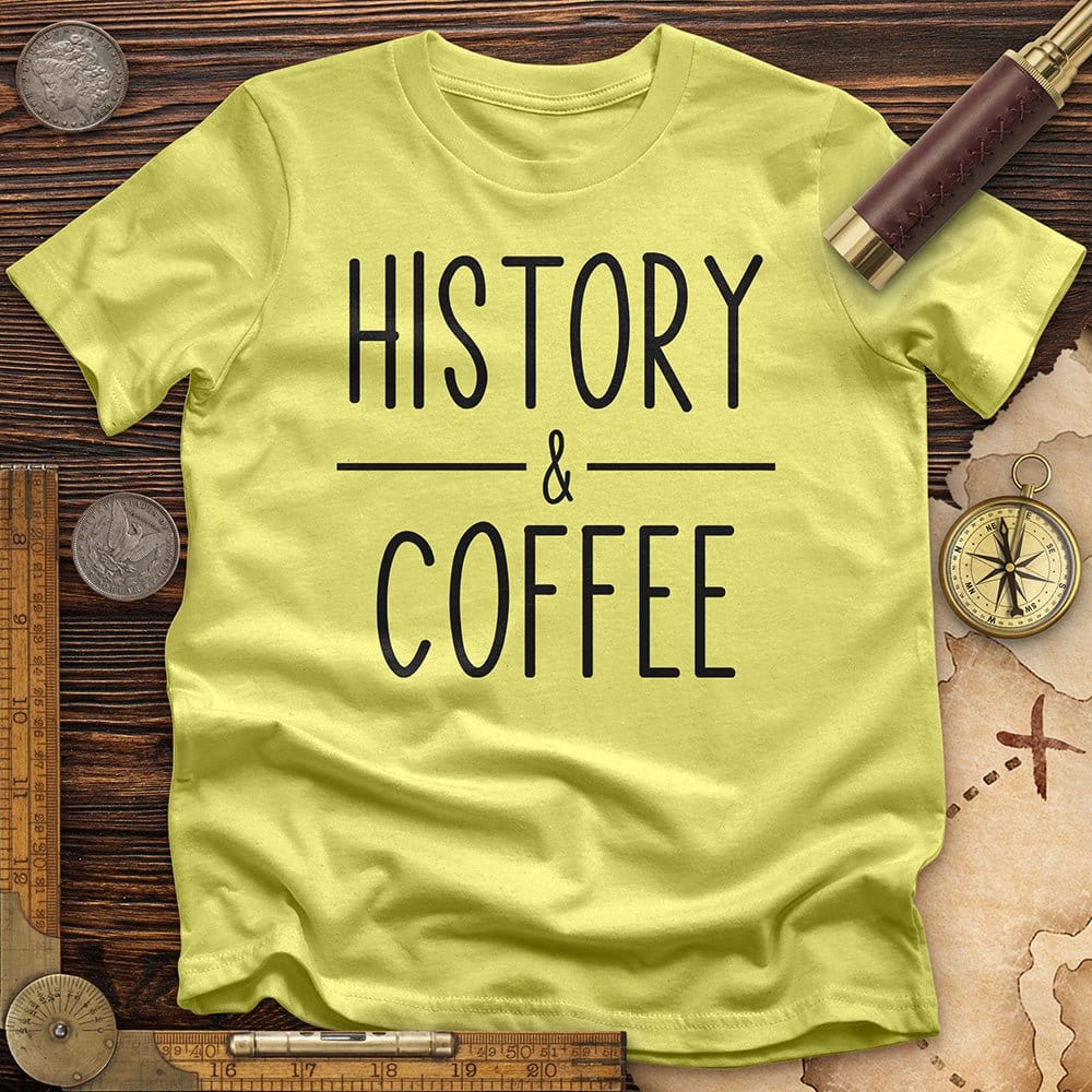 History & Coffee T-Shirt