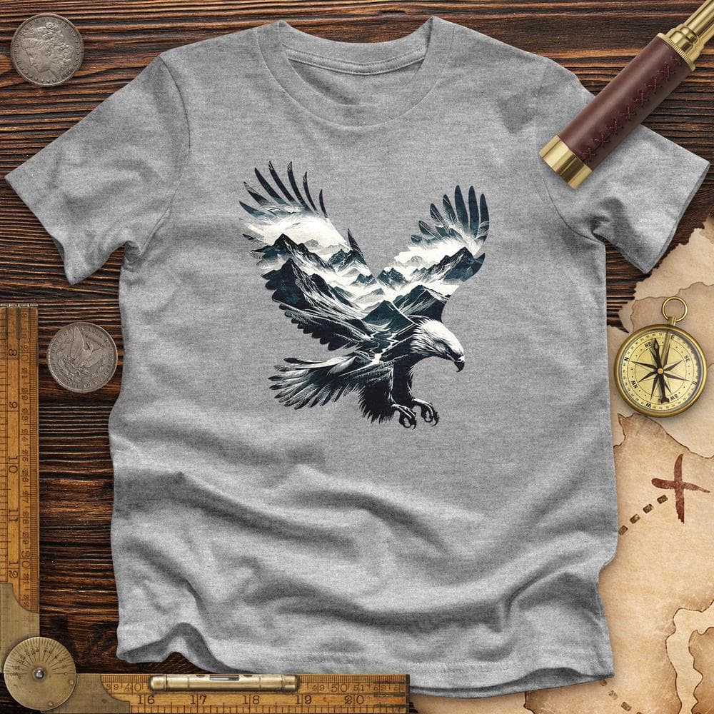 Majestic Eagle Mountain Premium QualityTee
