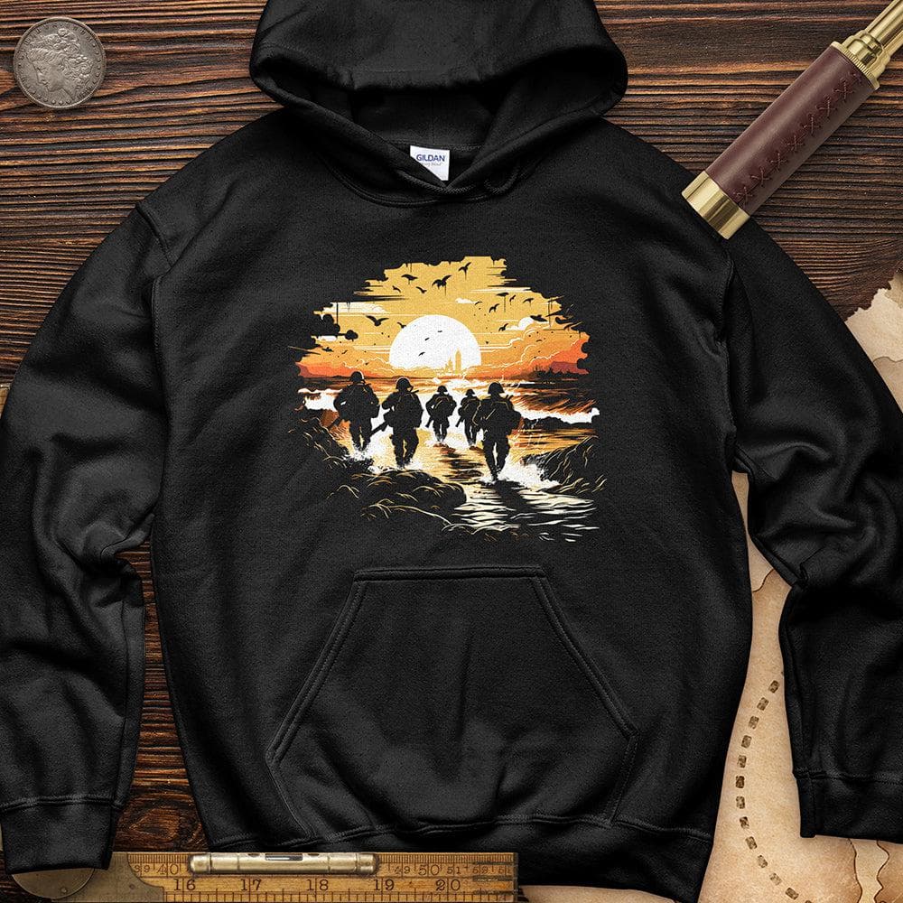 Military Vector Illustration Hoodie