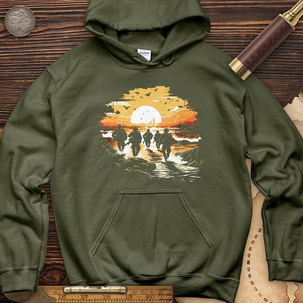 Military Vector Illustration Hoodie