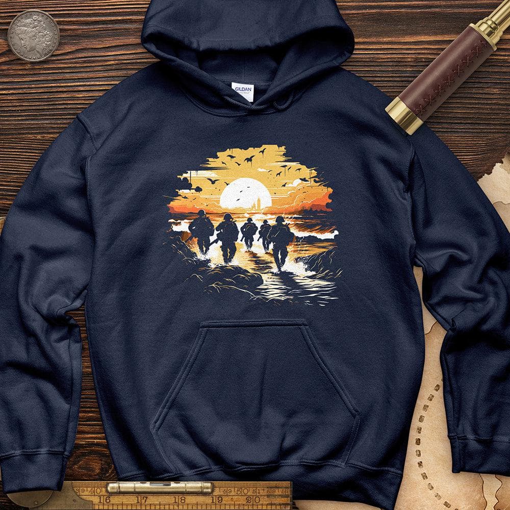 Military Vector Illustration Hoodie