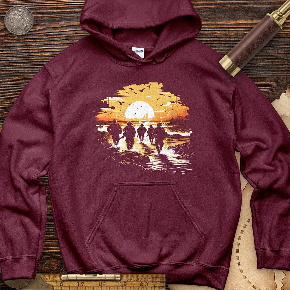 Military Vector Illustration Hoodie
