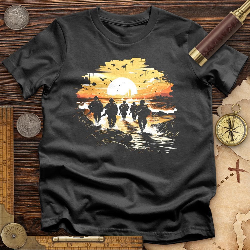 Military Vector Illustration T-Shirt