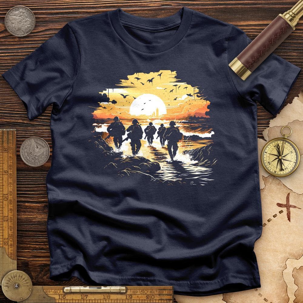 Military Vector Illustration T-Shirt