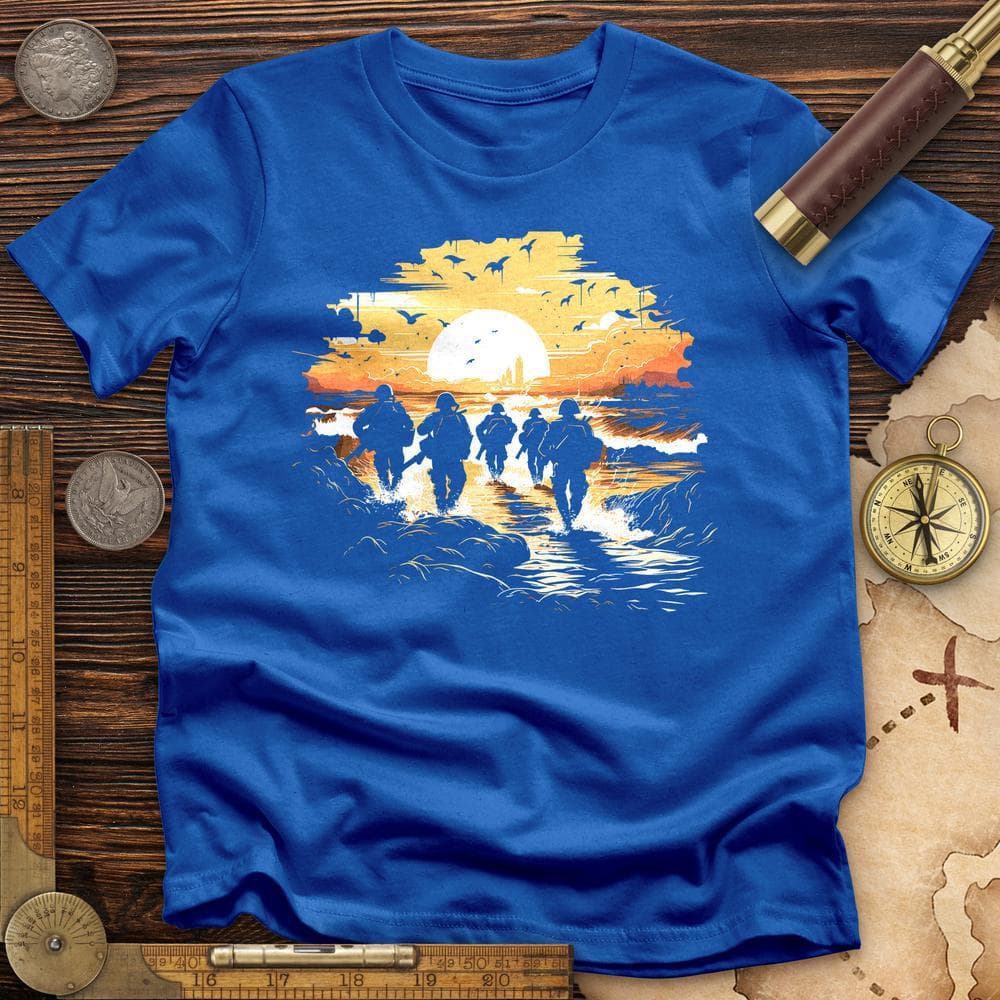 Military Vector Illustration T-Shirt