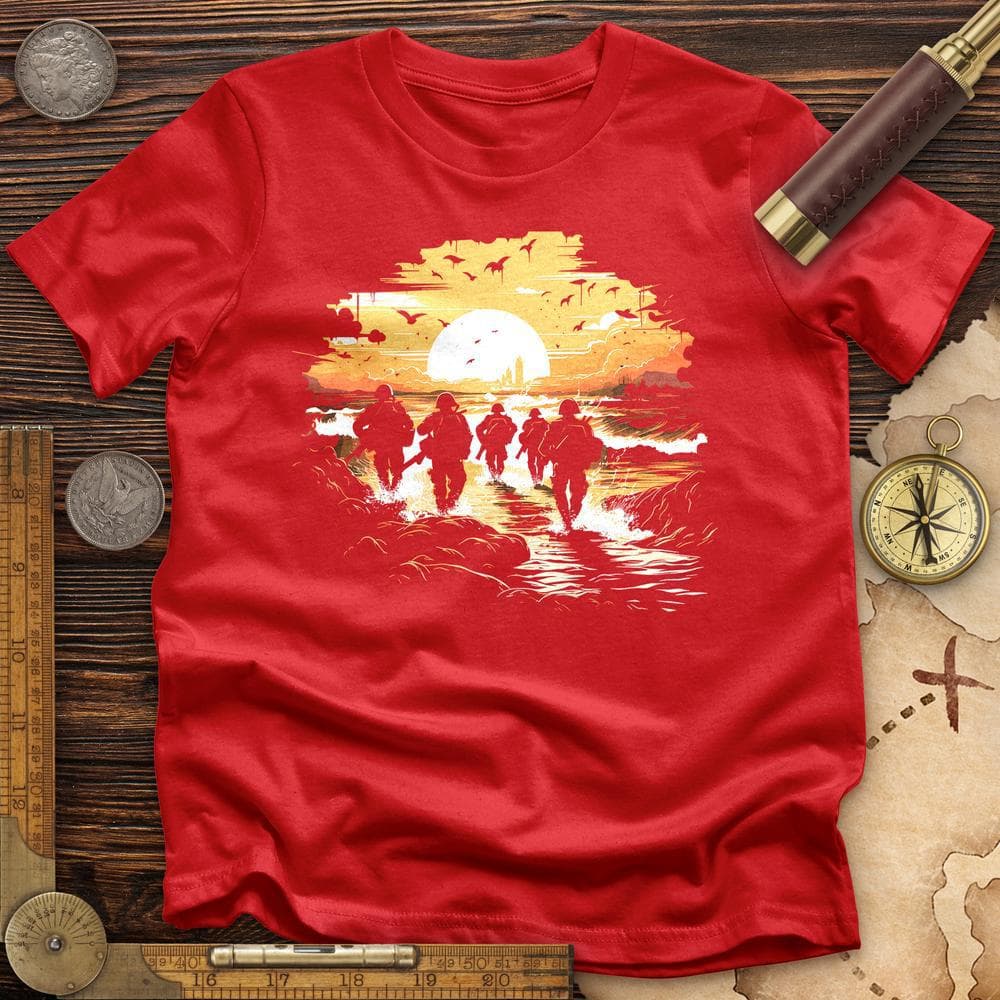 Military Vector Illustration T-Shirt
