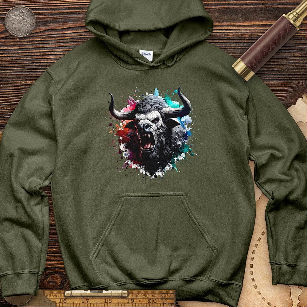 Minotaur Splatter Hoodie