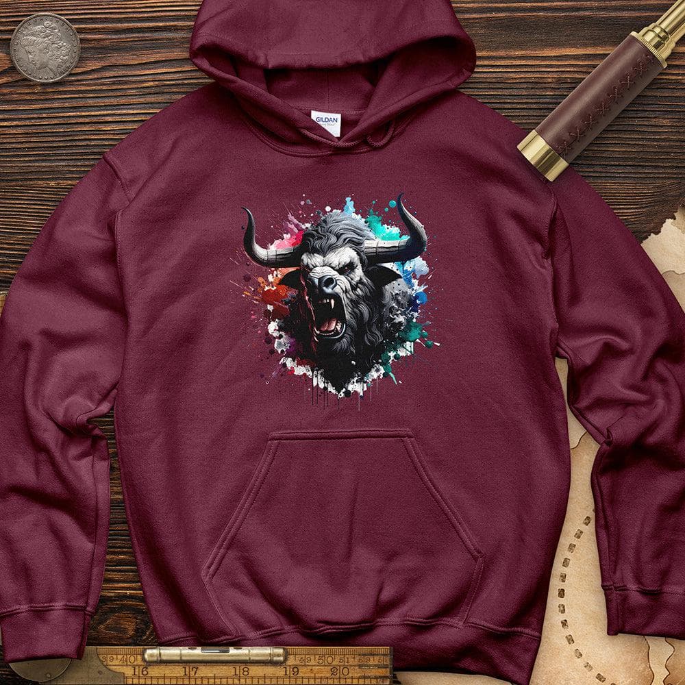 Minotaur Splatter Hoodie