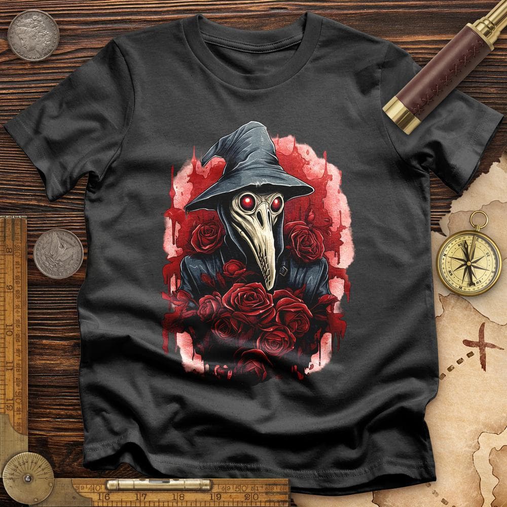 Plague Doctor Roses T-Shirt