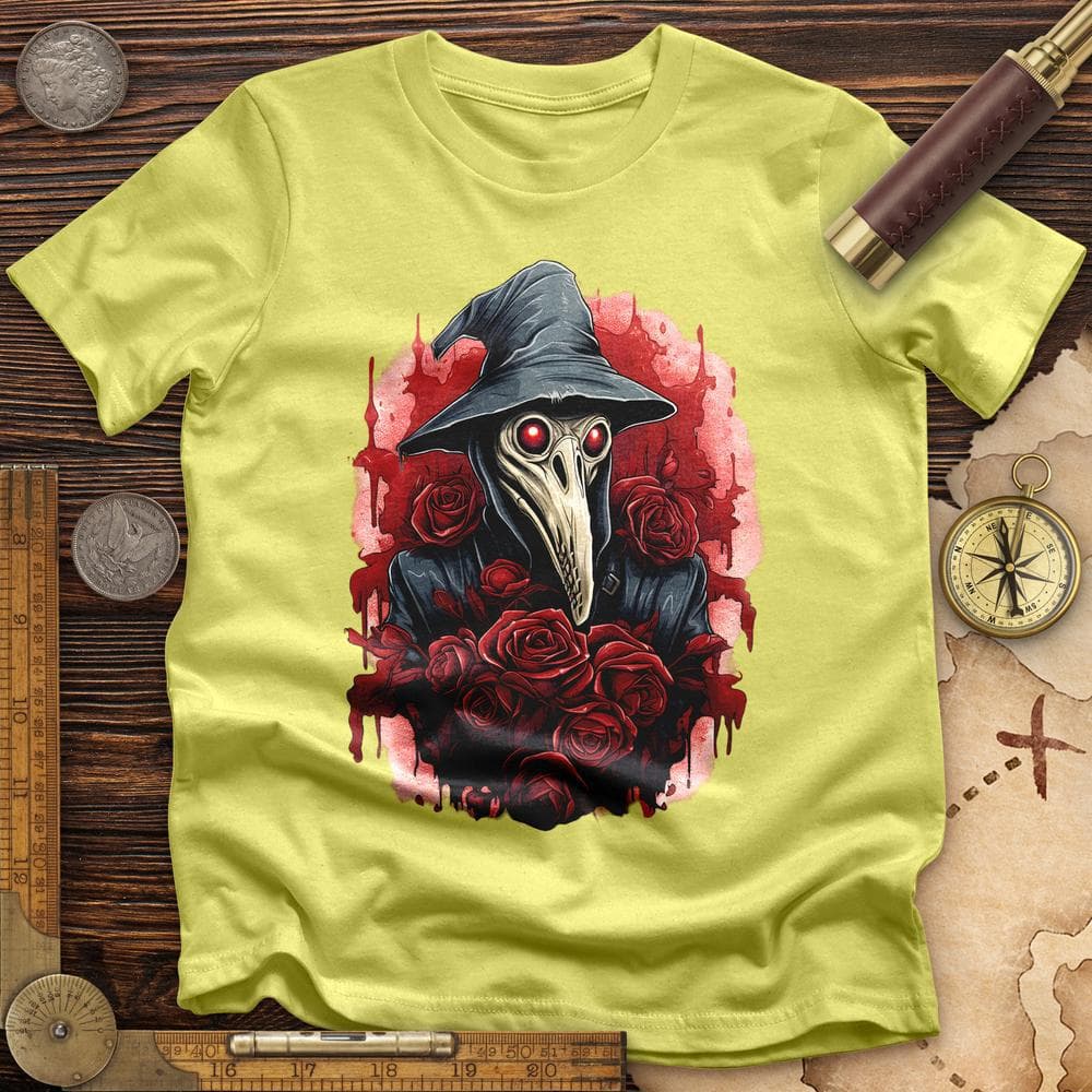 Plague Doctor Roses T-Shirt