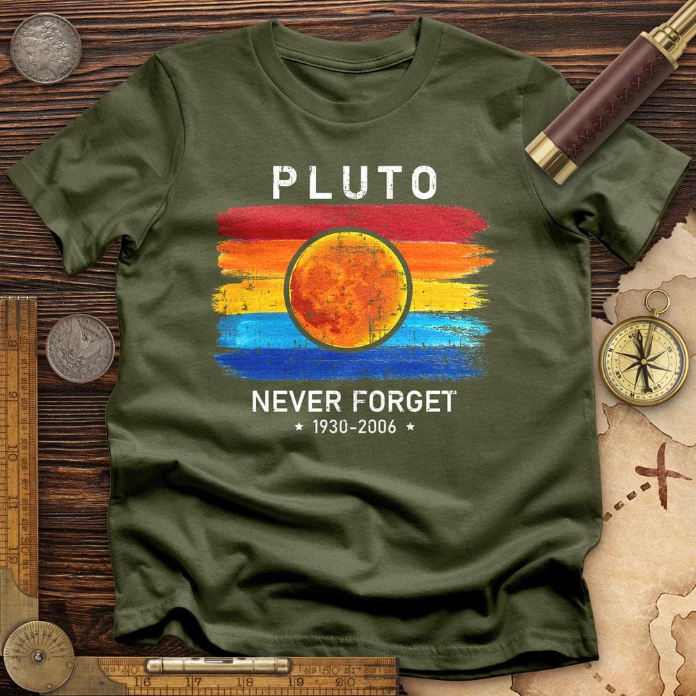 Pluto Never Forget T-Shirt