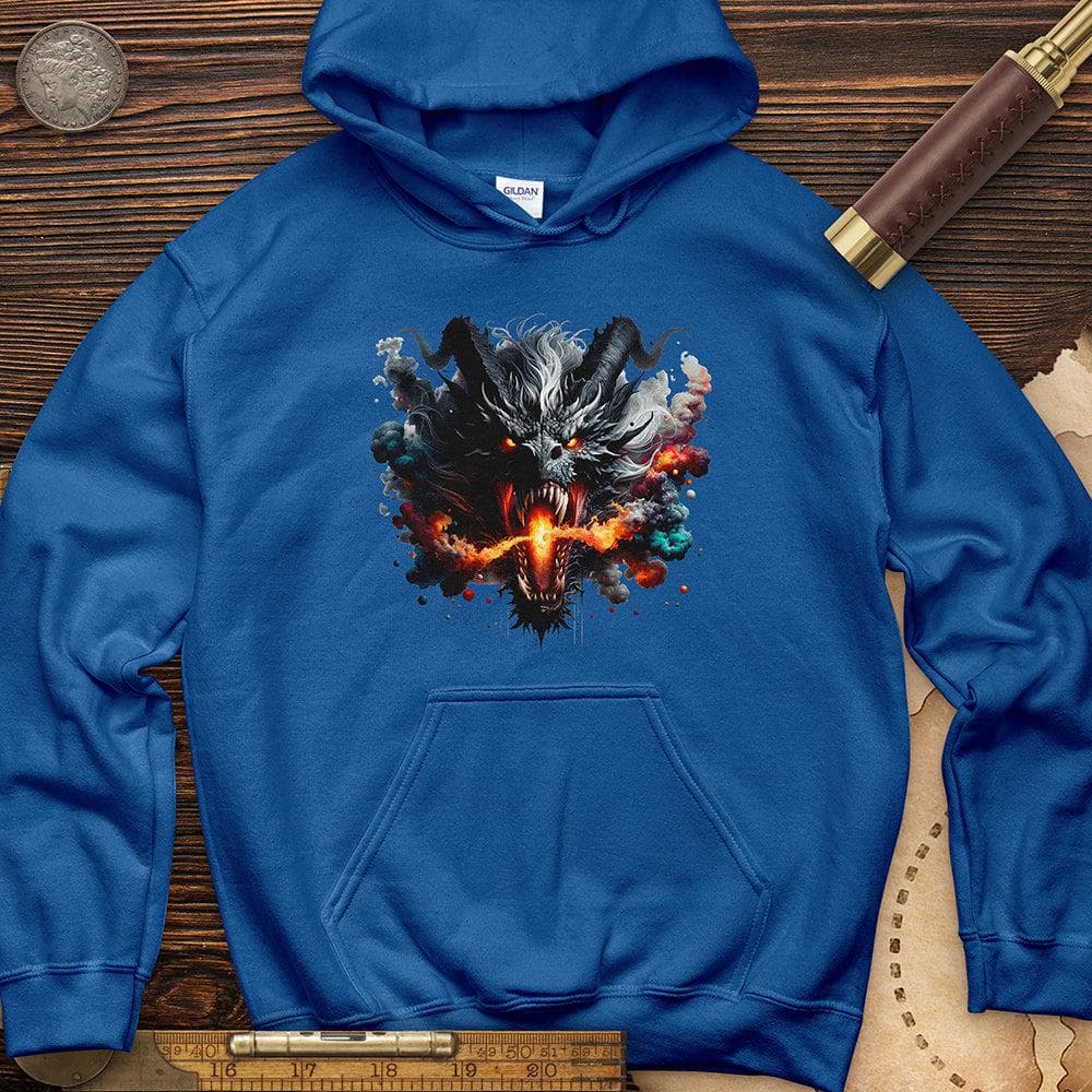 Raging Dragon In 3D Hoodie