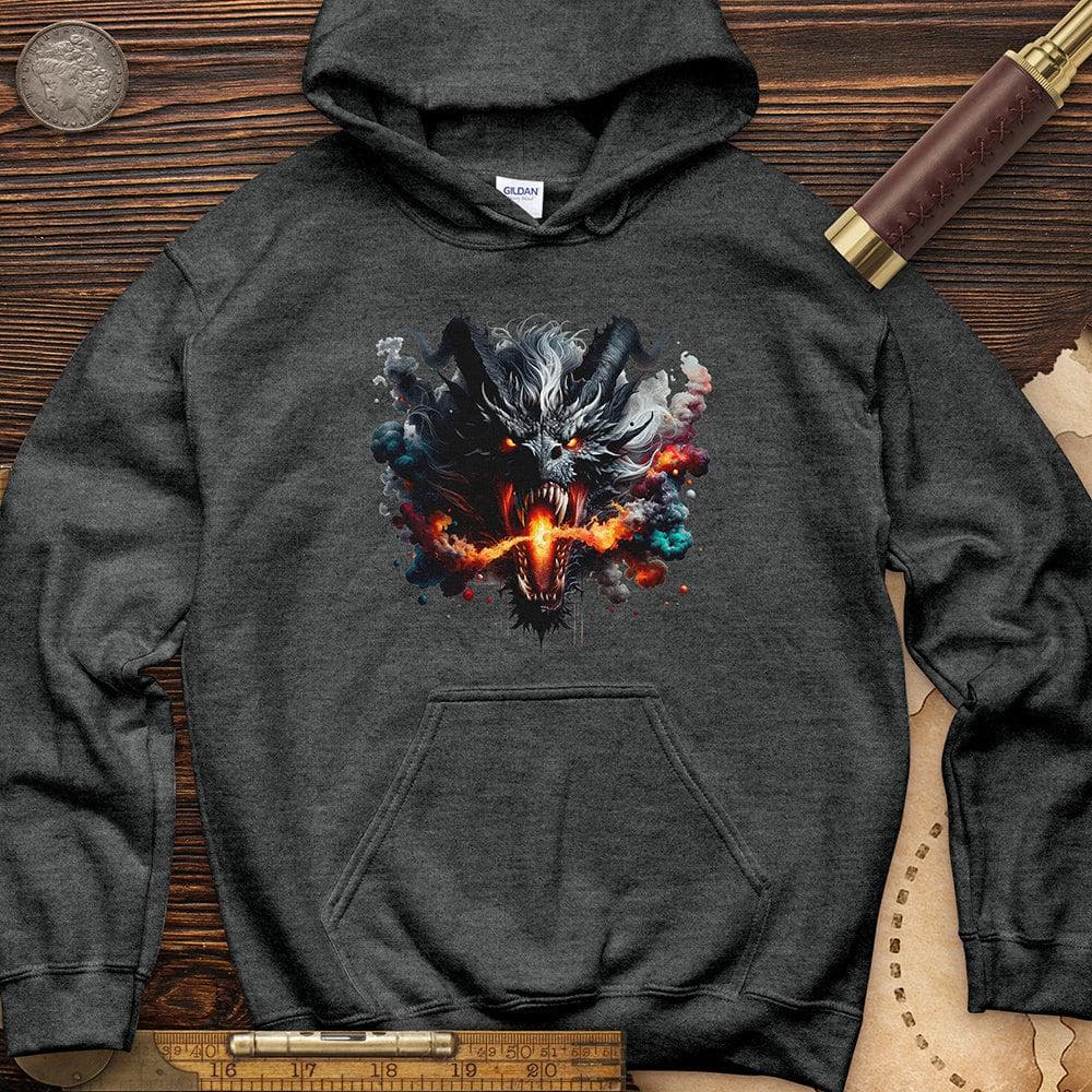 Raging Dragon In 3D Hoodie