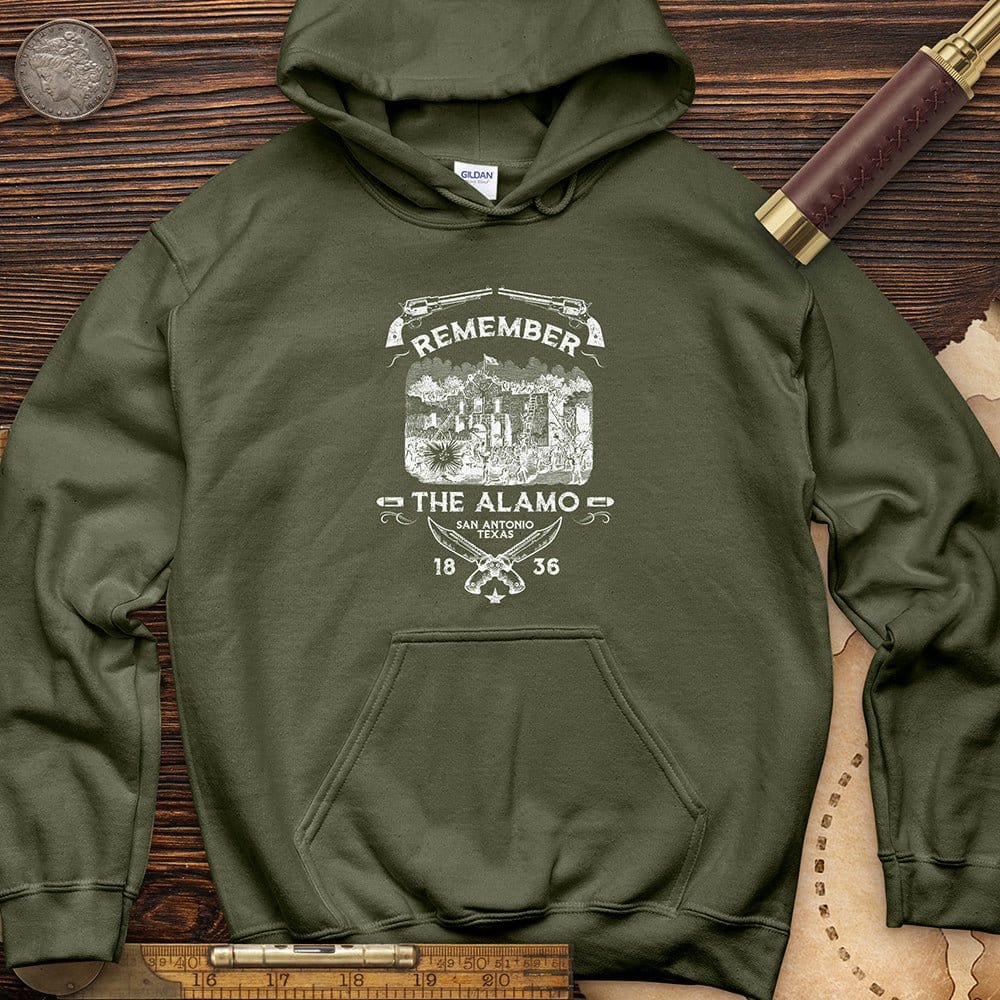 Remember the Alamo 1836 Hoodie