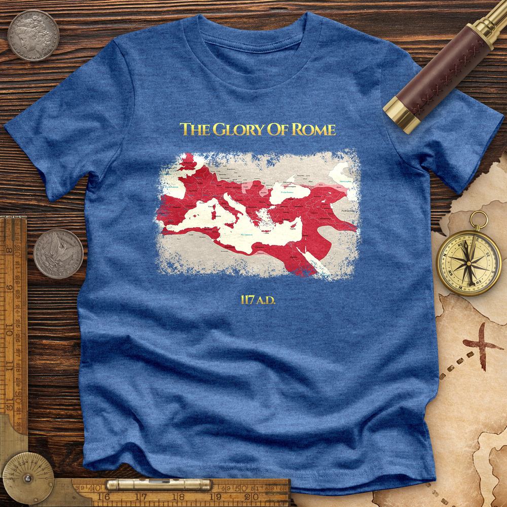 Roman Empire Map Premium Quality Tee