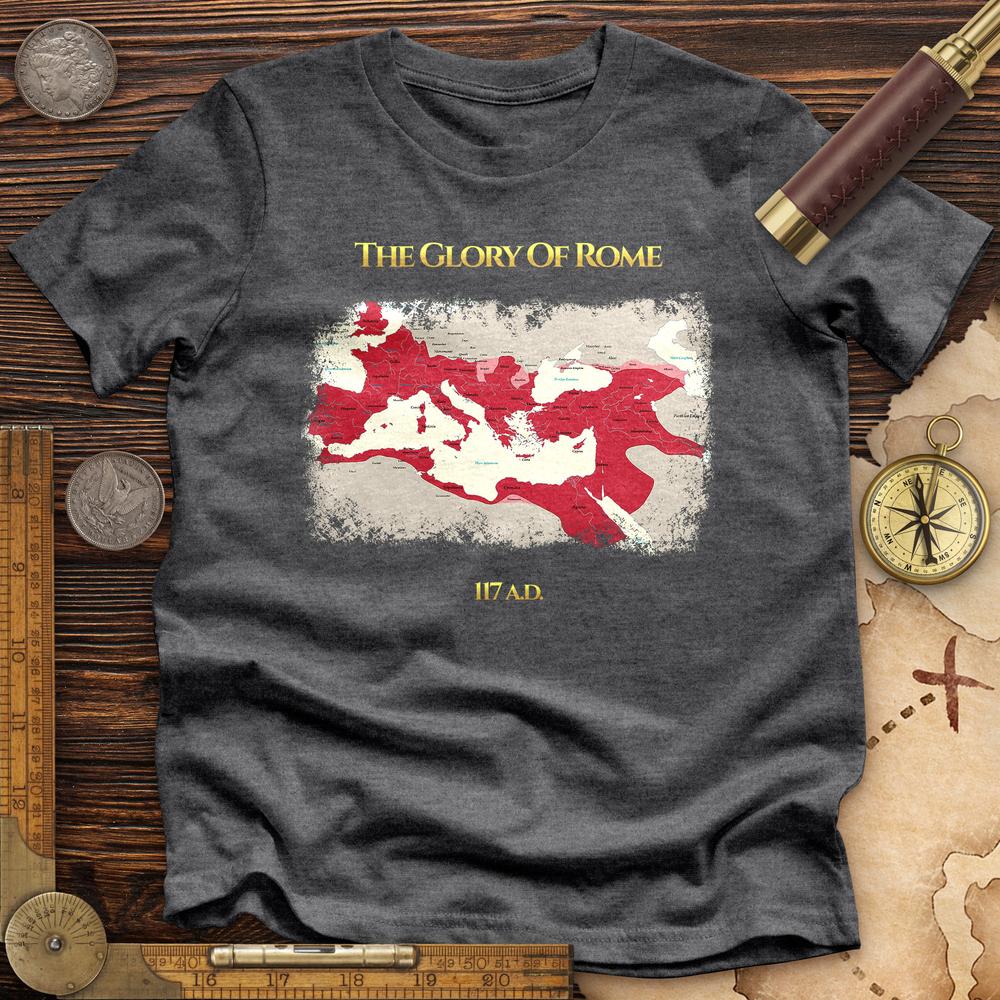 Roman Empire Map Premium Quality Tee
