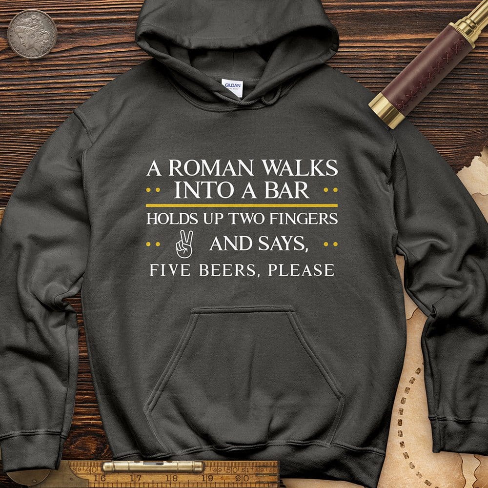 Roman Walks Into a Bar Hoodie