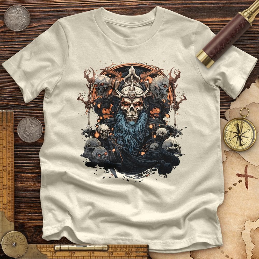 Satanic Skull Premium Quality Tee