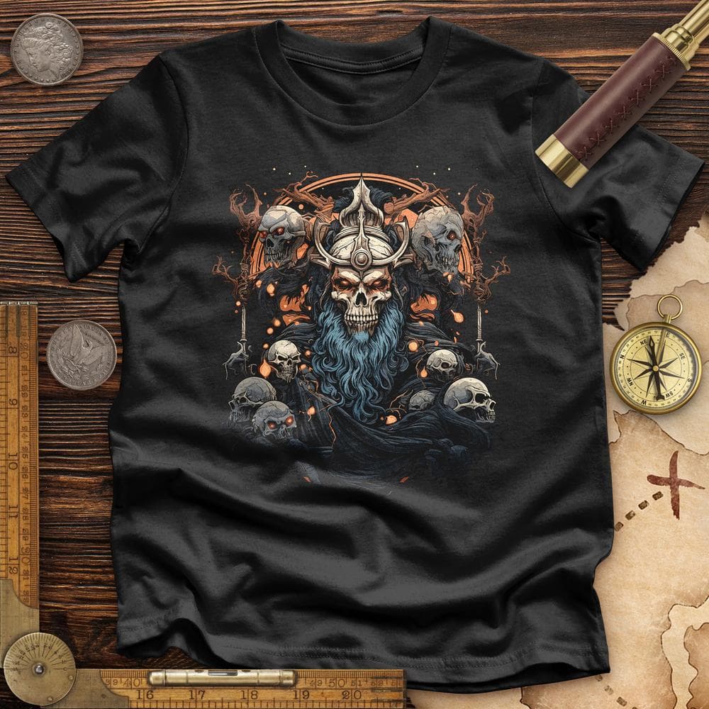 Satanic Skull Premium Quality Tee