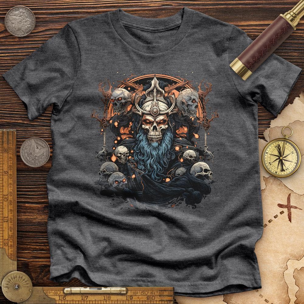 Satanic Skull Premium Quality Tee