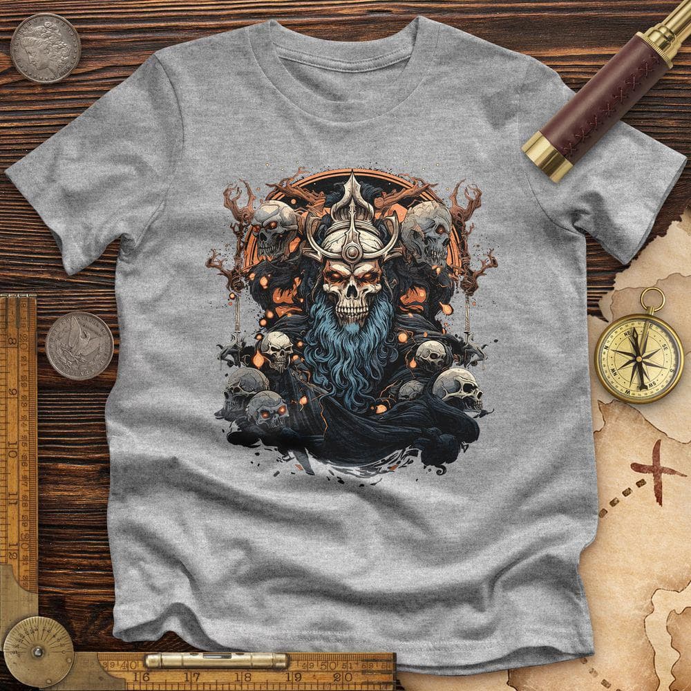 Satanic Skull Premium Quality Tee
